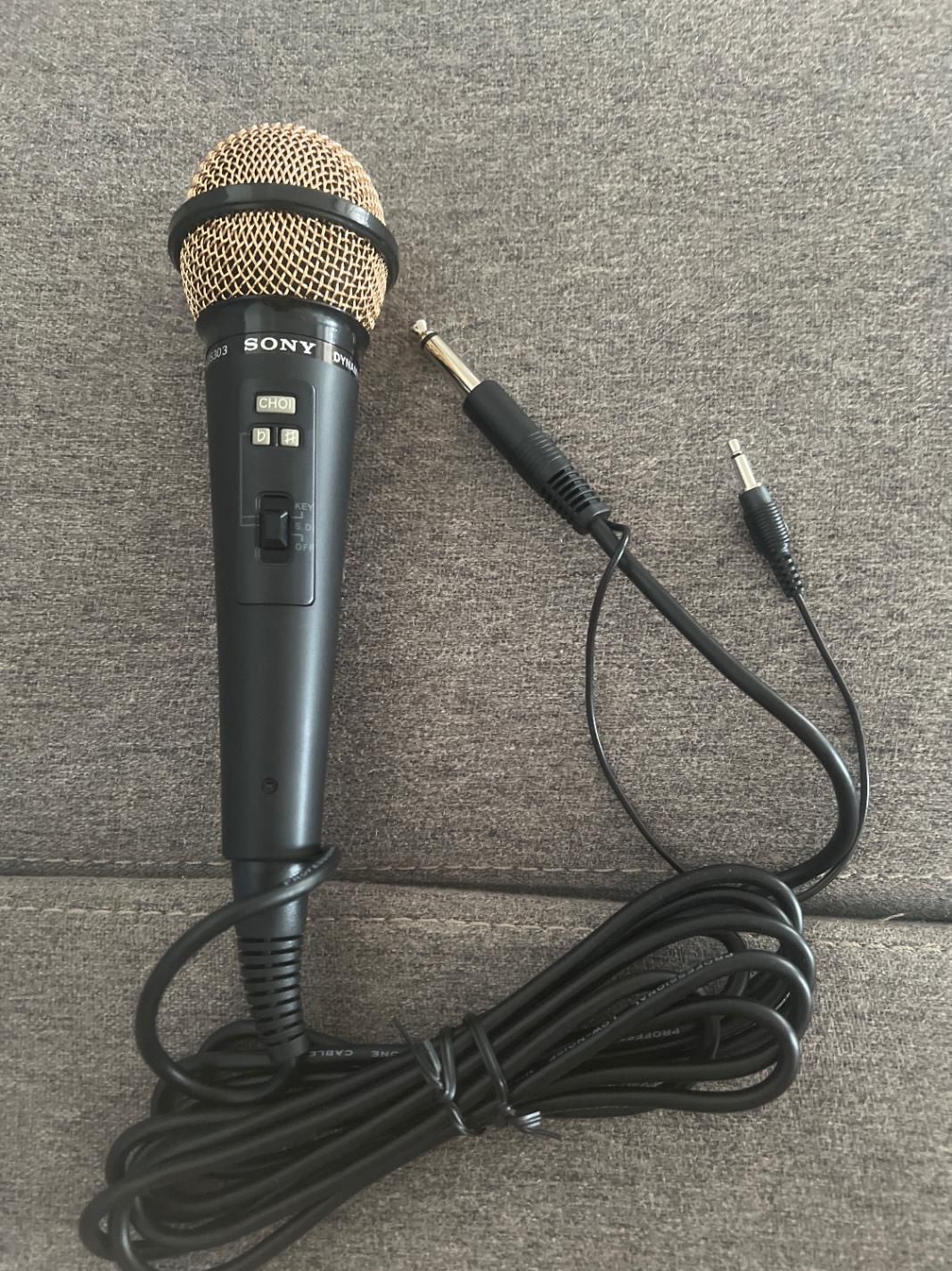دو عددمیکروفون سونی -Cardioid F-VJ5303Dynamic|سیستم صوتی خانگی|تهران, دربند|دیوار