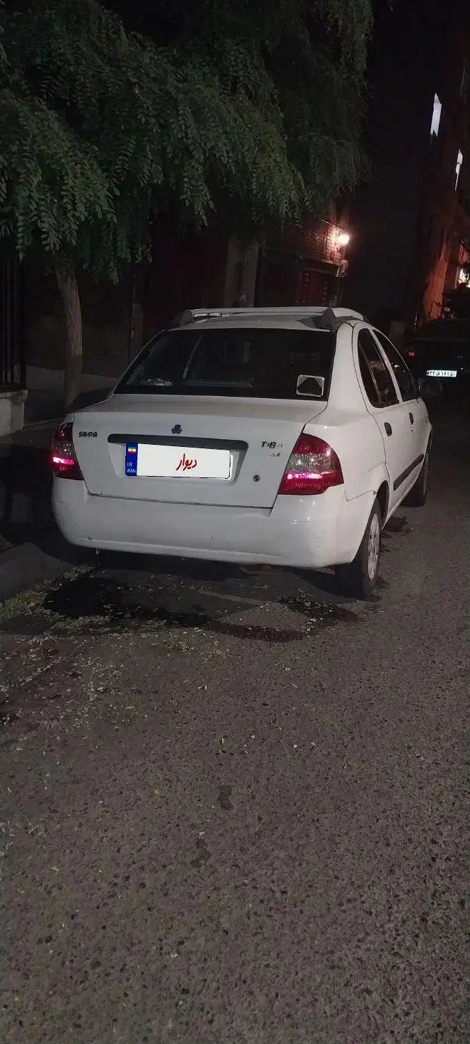 تیبا صندوقدار سغید ۱۱۰ کارکرد ۱۳۹۲|خودرو سواری و وانت|تهران, فلسطین (میدان انقلاب)|دیوار