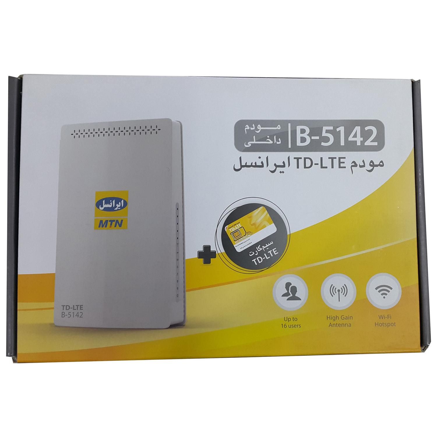 مودم TD-LTE ایرانسل مدل B-5142|مودم و تجهیزات شبکه|اندیشه, |دیوار