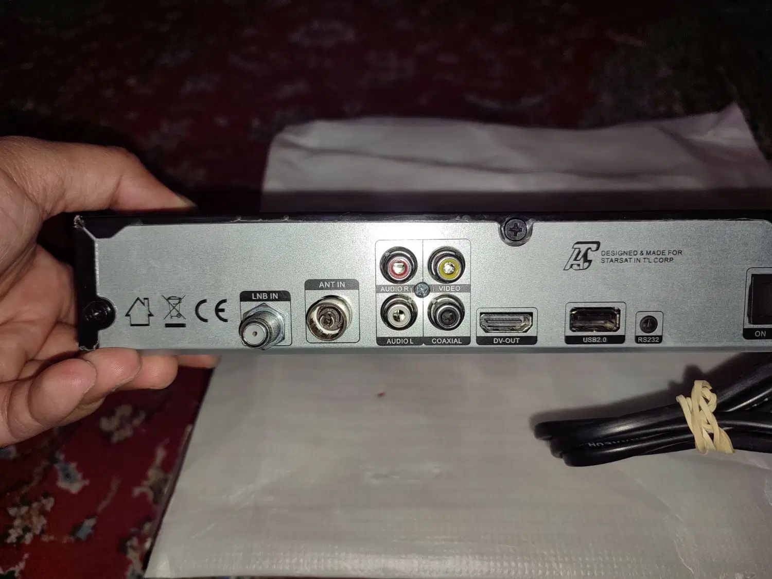 دستگاه گیرنده دیجیتال فول اچ دی استارست مدلT600HD|صوتی و تصویری|کرمان, |دیوار