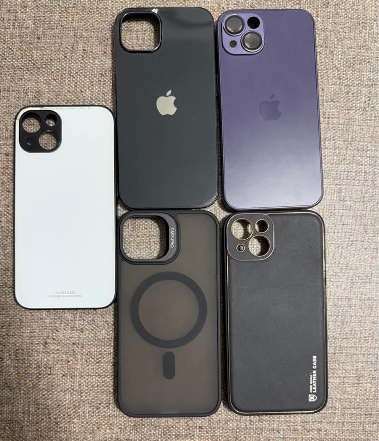 ۵ عدد قاب آیفون ۱۳ نرمال متنوع درحد نو|لوازم جانبی موبایل و تبلت|رشت, استادسرا|دیوار