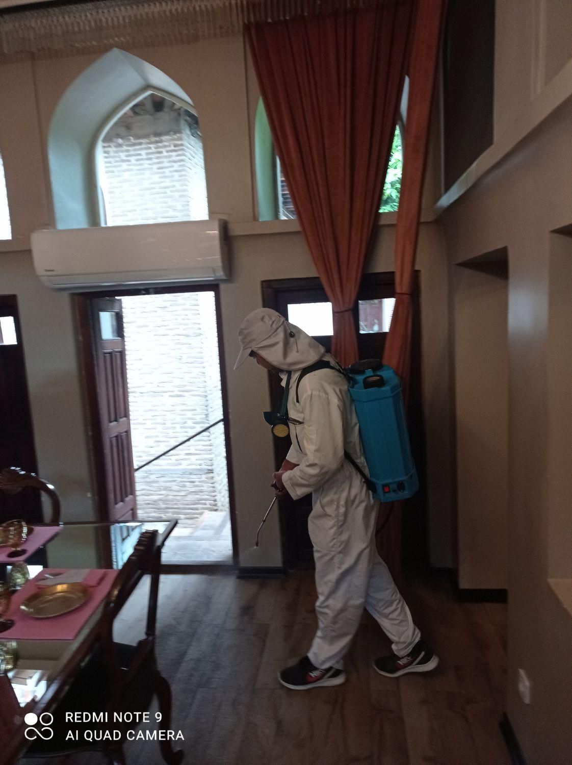 سمپاشی سوسک.ساس حشرات خونگی|خدمات نظافت|گرگان, |دیوار