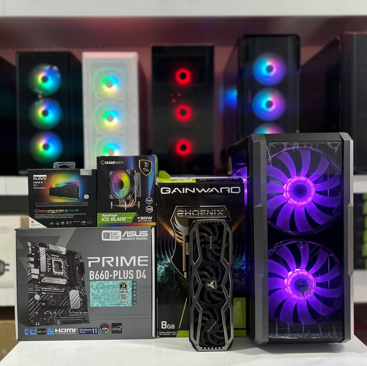 کیس گیمینگRTX3070Ti پردازندهi513400F با گارانتی|رایانه رومیزی|مشهد, فلسطین|دیوار
