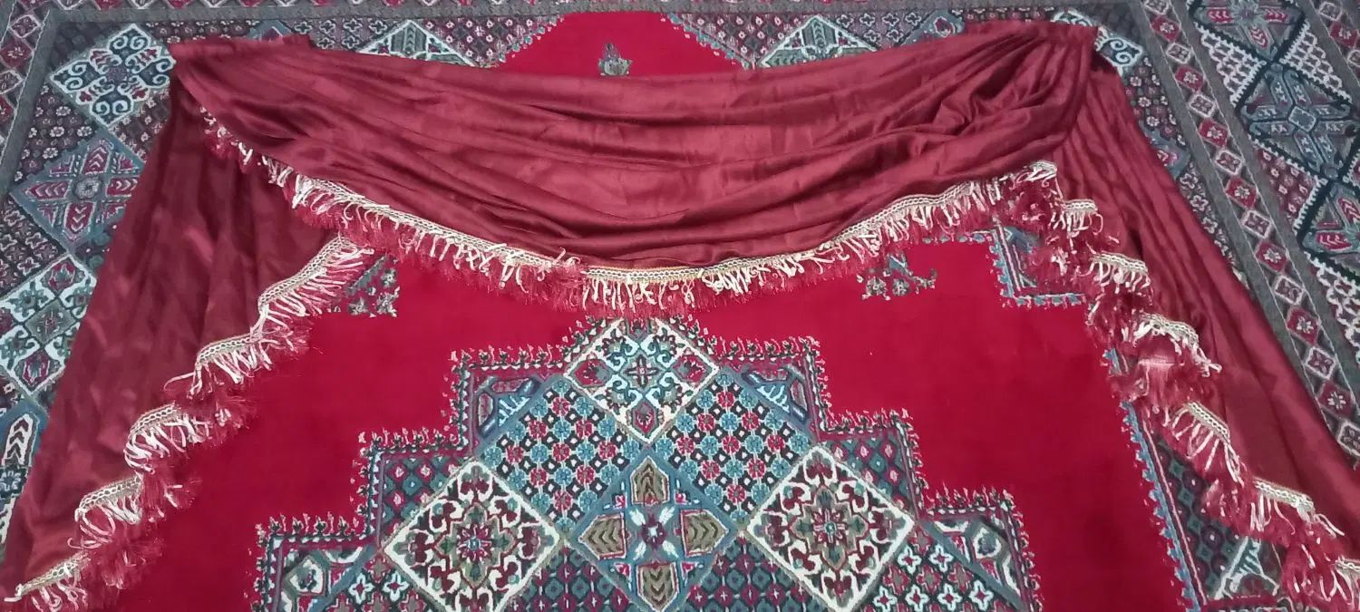 دو عدد پرده پذیرایی|پرده، رانر، رومیزی|رشت, باهنر|دیوار