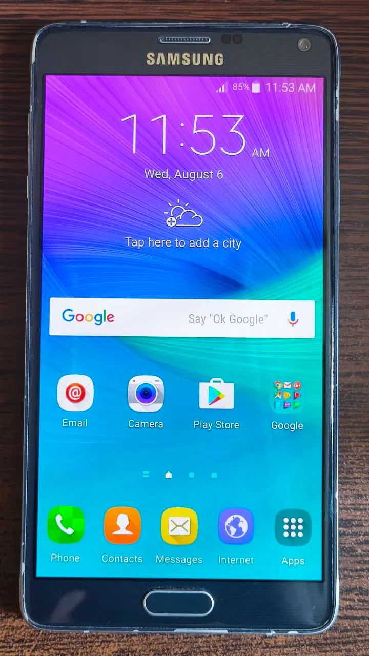 گوشی سامسونگ نوت 4  samsung galaxy Note 4|موبایل|تهران, مینی‌سیتی (شهرک نفت)|دیوار