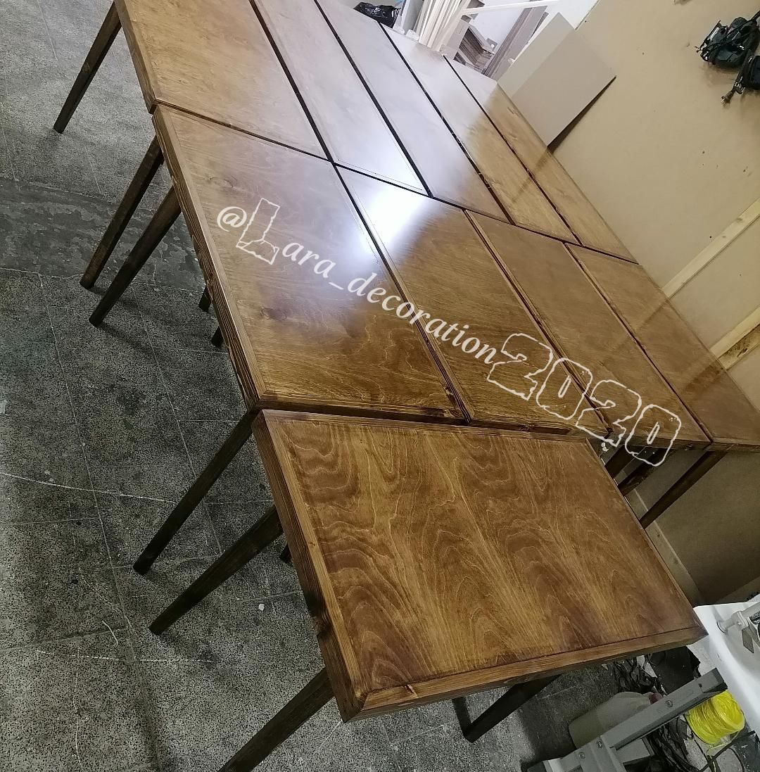 میز غذا خوری چوبی کد 570|میز و صندلی غذاخوری|تبریز, |دیوار