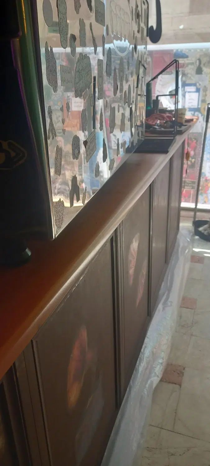 کانتر کافه فروشگاه کابینت با صفحه 32 میل 3 متر|فروشگاه و مغازه|تهران, نازی‌آباد|دیوار