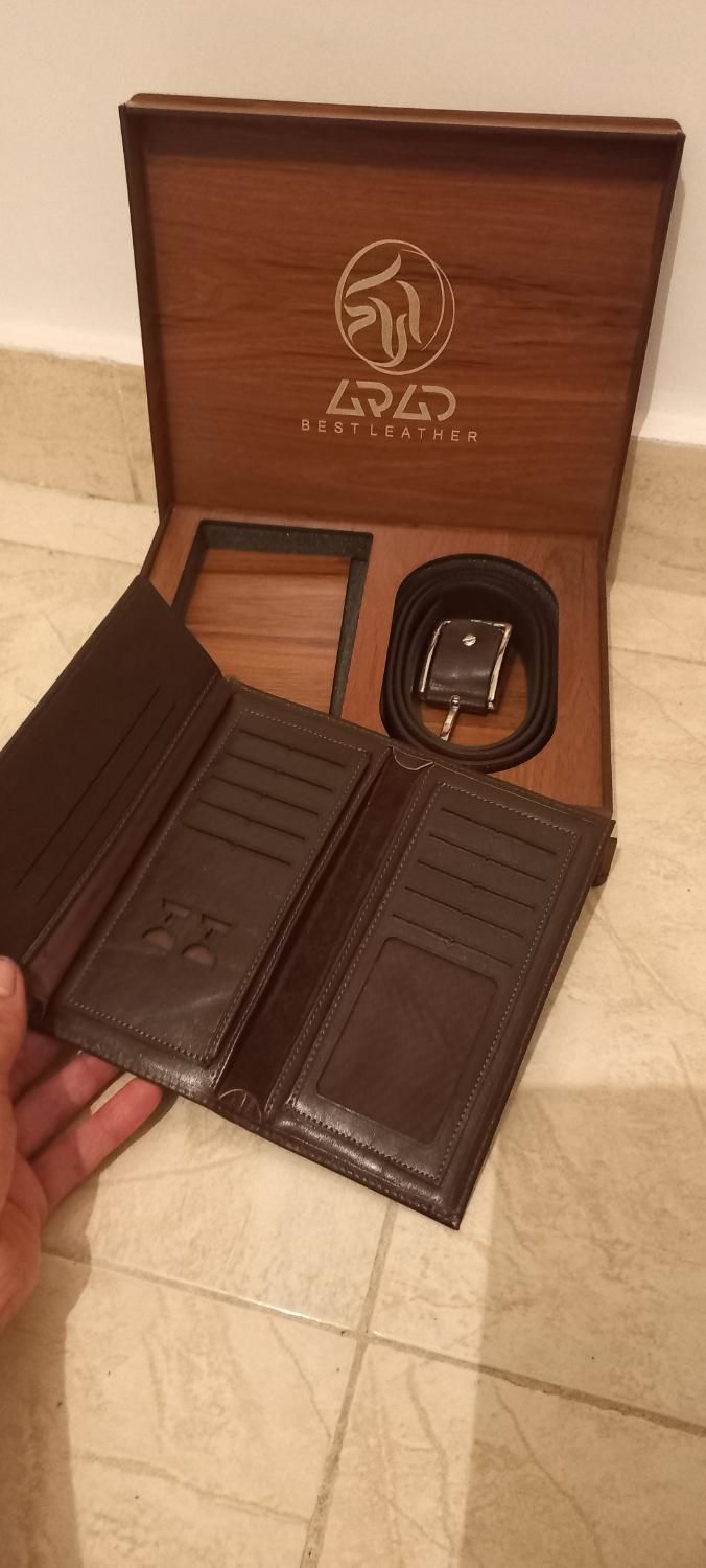 ست کمربند و کیف پول مردانه|کیف، کفش، کمربند|ساری, |دیوار