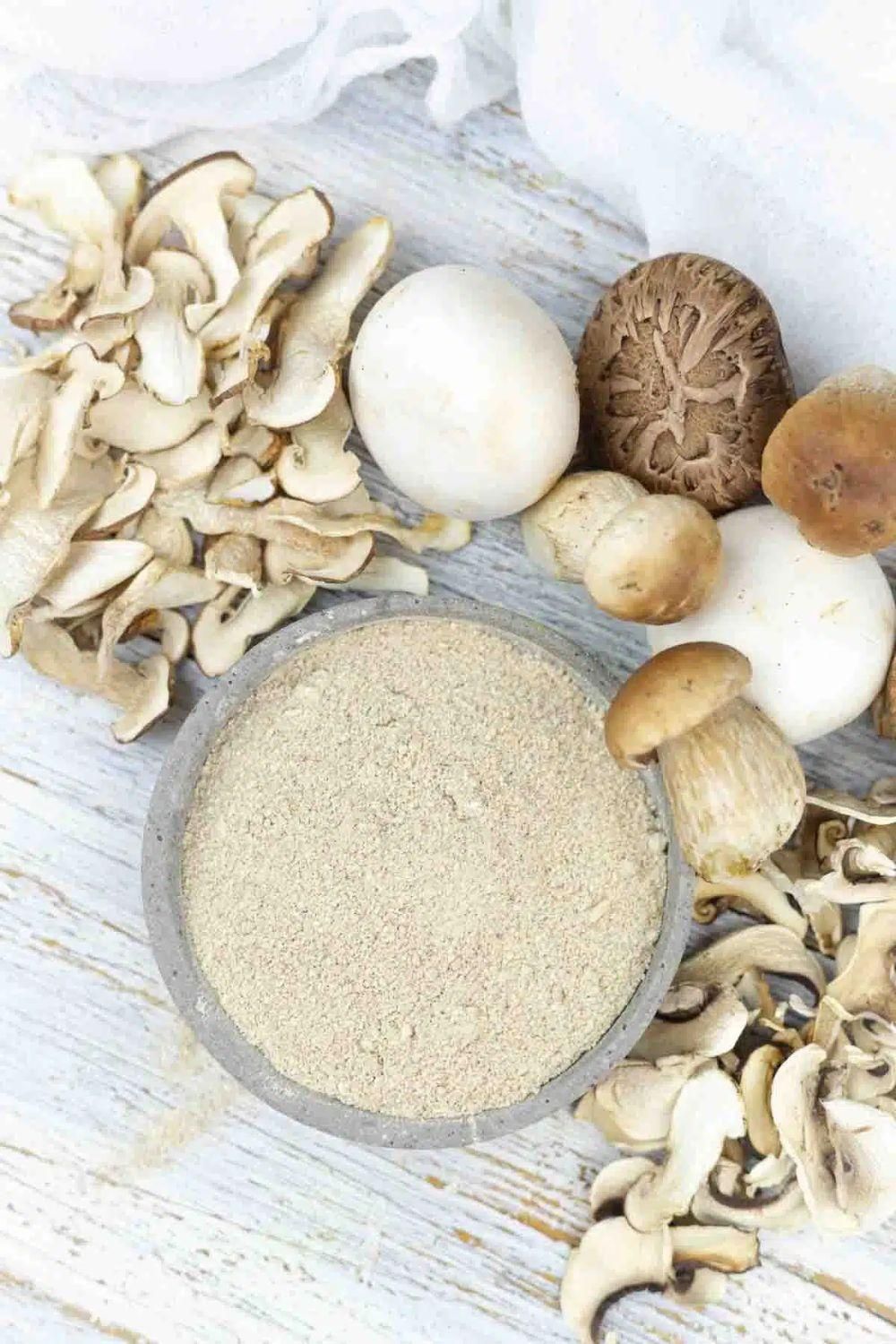 پودر قارچ دکمه‌ای باکیفیت و تنوع بسته‌بندی|خوردنی و آشامیدنی|پردیس, شهرک صنعتی خرمدشت فاز ۷|دیوار