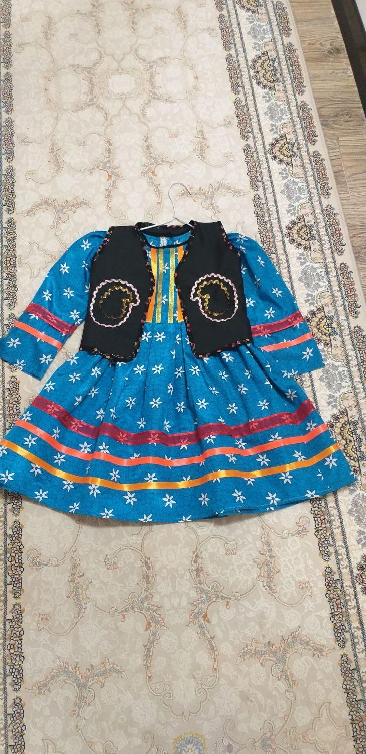 لباس محلی بچه گانه مناسب جشن یلدا|کفش و لباس بچه|کرمان, |دیوار