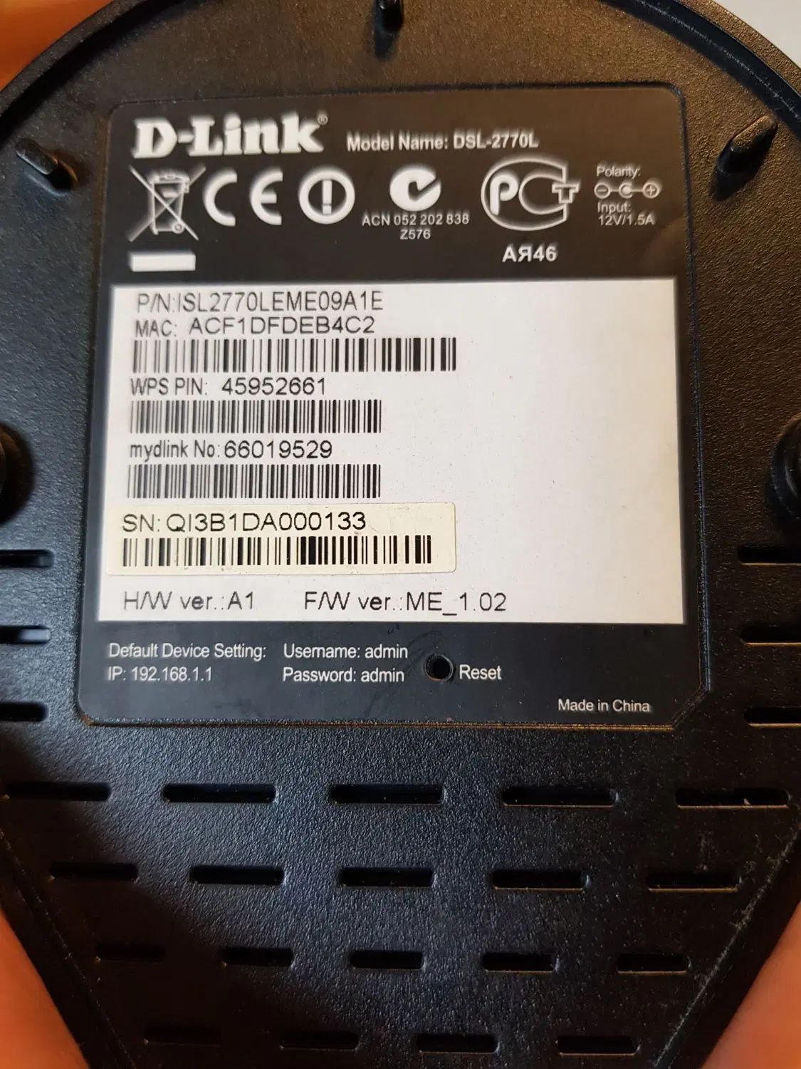 مودم روتر بی سیم دی لینک +D-Link DSL-2770L ADSL2|مودم و تجهیزات شبکه|تهران, امیرآباد|دیوار