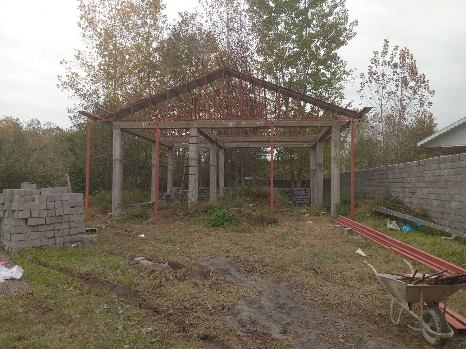 جوشکاری سربندی سقف شیرونی|خدمات پیشه و مهارت|رشت, فرزانه|دیوار