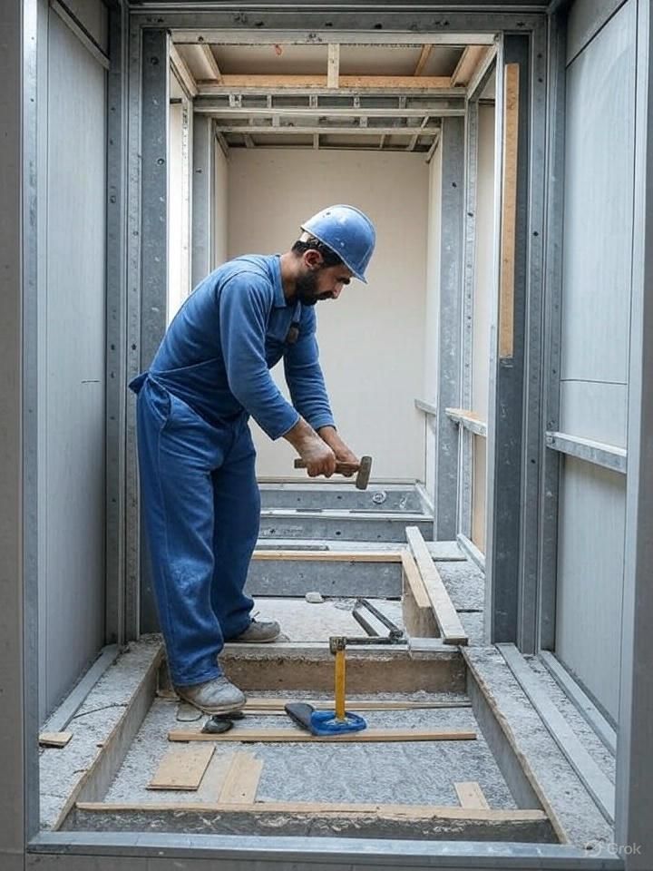 بازسازی و تعمیر کابین آسانسور متعادل با هزینه شما|خدمات پیشه و مهارت|صدرا-فارس, |دیوار