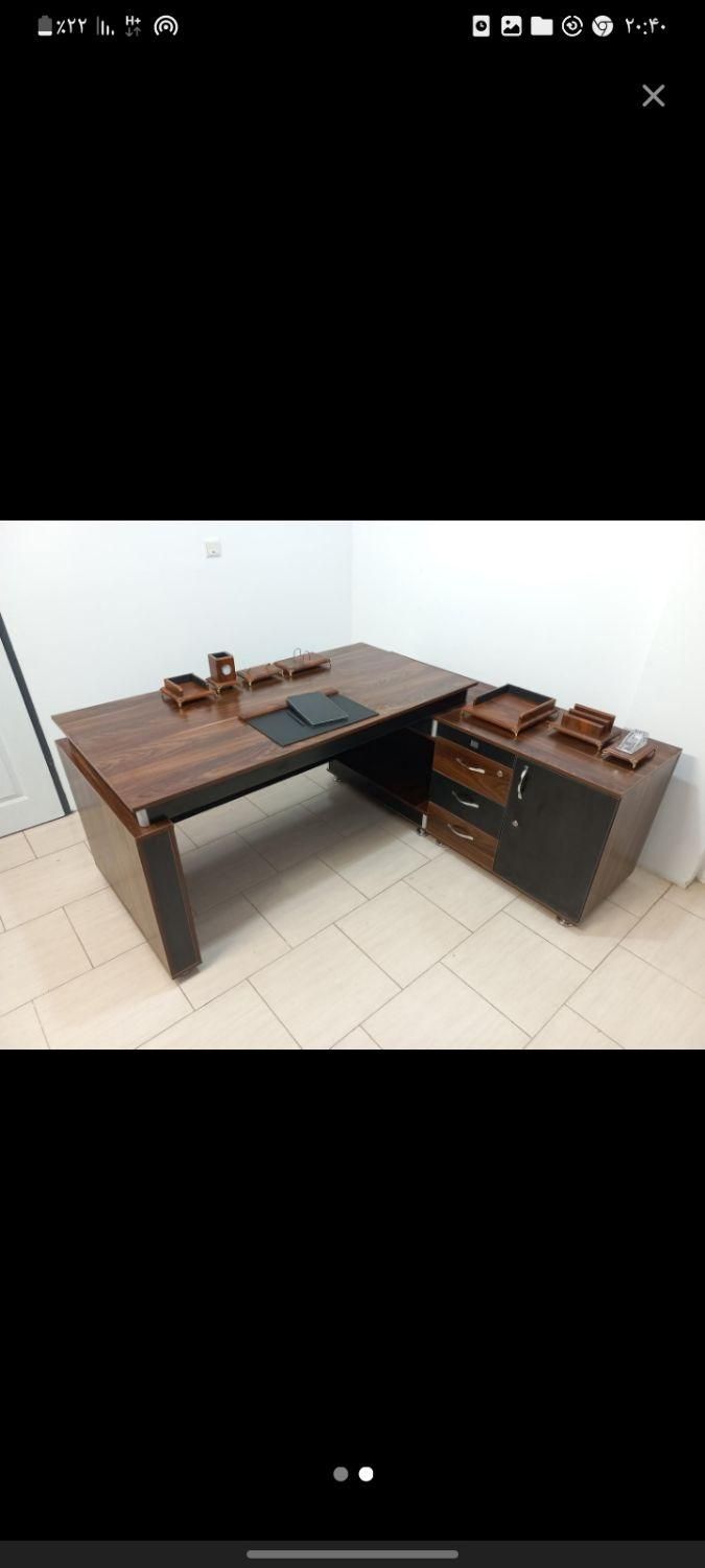 ست کامل میز دفتر کار درحد نو|دفتر کار|شیراز, سعیدیه جنوبی|دیوار