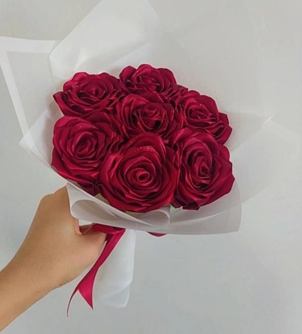 گل روبانی|گل مصنوعی|میانه, |دیوار