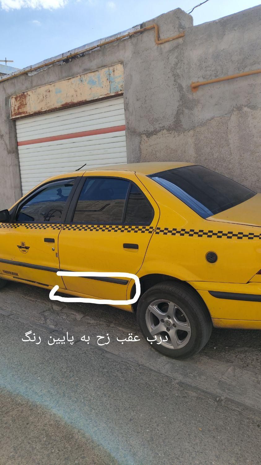 تاکسی سمند ef7 مدل ۹۶ مناسب برا همه|خودرو سواری و وانت|تبریز, |دیوار