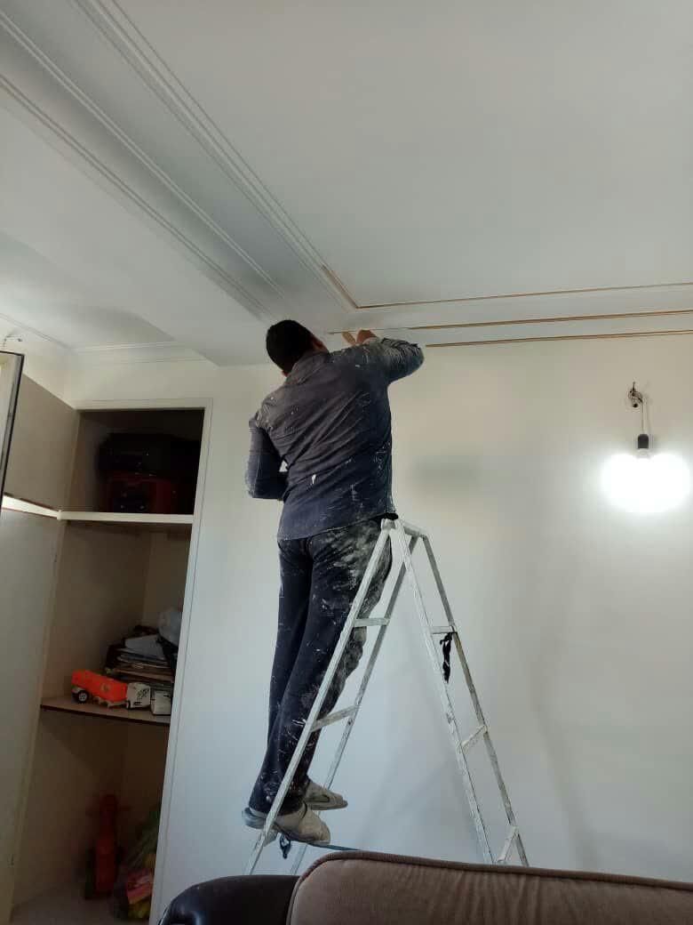 نقاشی رنگکاری رنگ امیزی ساختمان درجه یک تمام نقاط|خدمات پیشه و مهارت|قم, پردیسان|دیوار