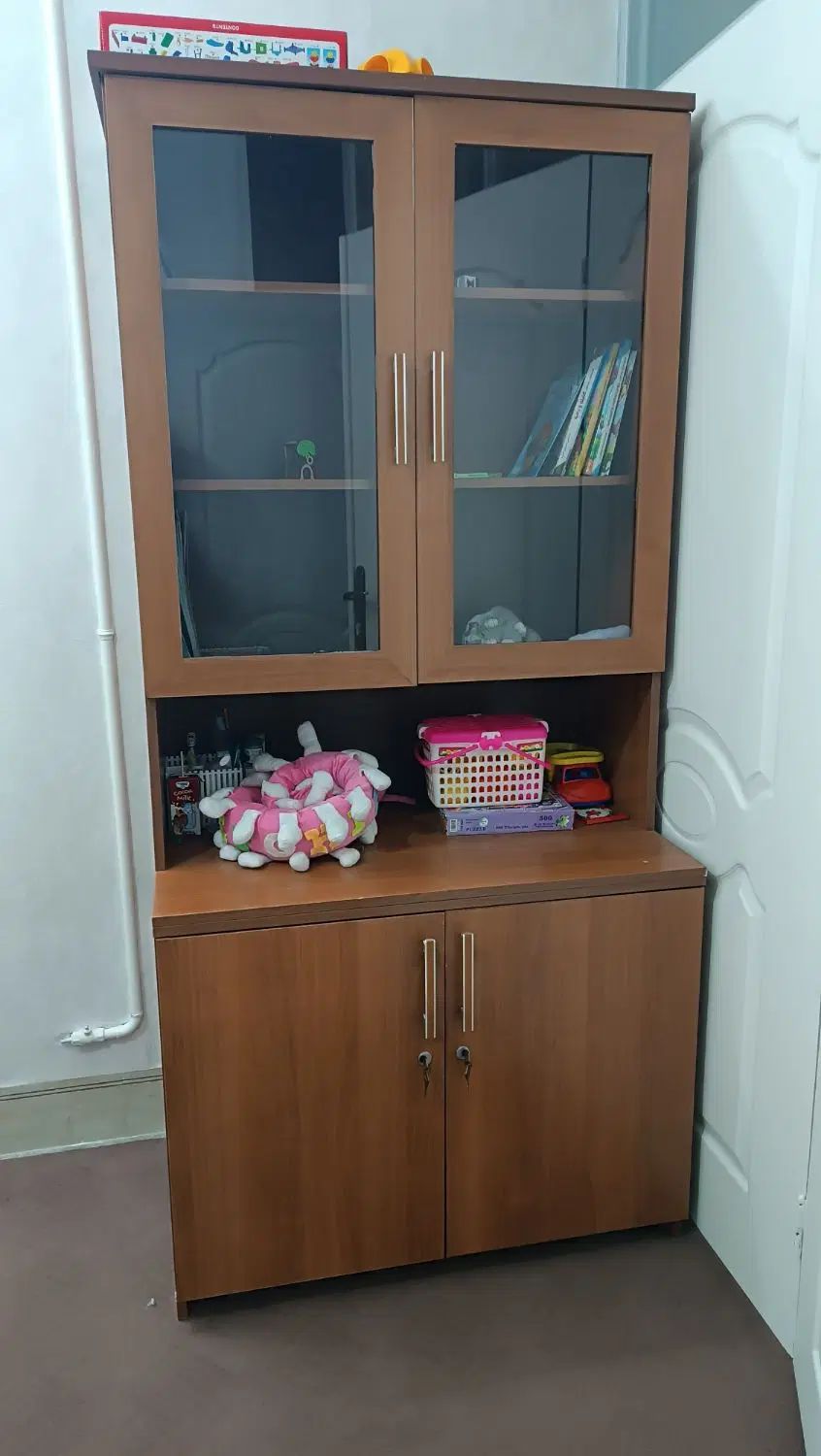 کمدمیزتحریروکتابخانه دانشجویی ام دی اف اصلی پاکچوب|میز تحریر و کامپیوتر|مشهد, بهمن|دیوار