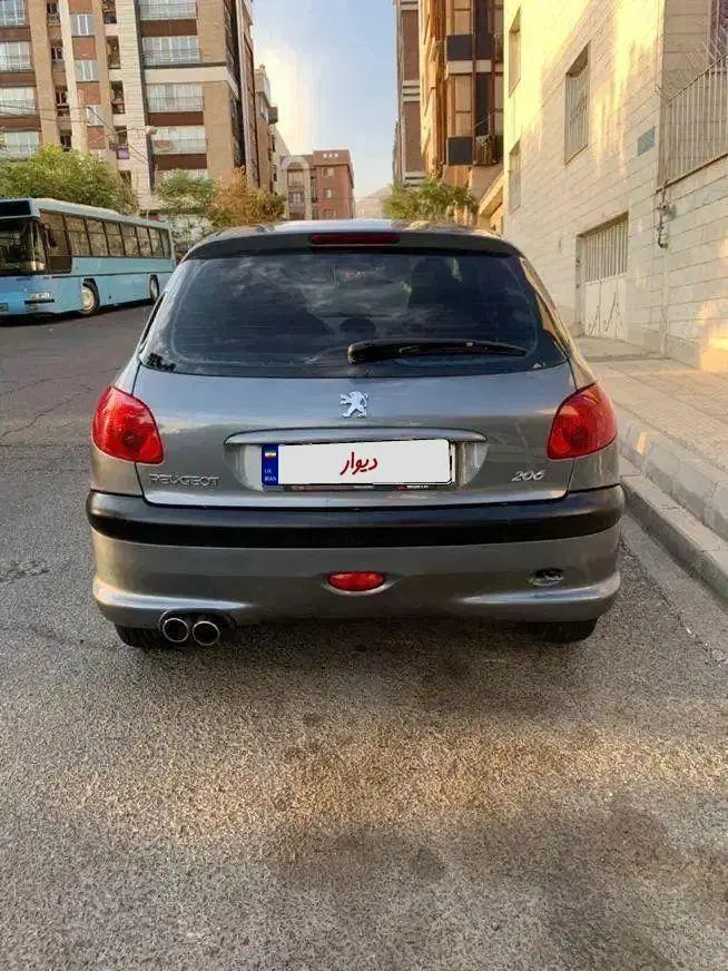 ۲۰۶ تیپ ۲/خاکستری/مدل ۱۴۰۰|خودرو سواری و وانت|تهران, شهران شمالی|دیوار