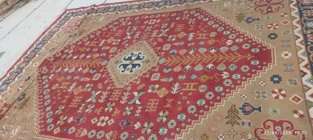 سه عدد قالی ۱۲ متری گلیم فرش هستن تمیز و سالم|فرش|بهبهان, |دیوار
