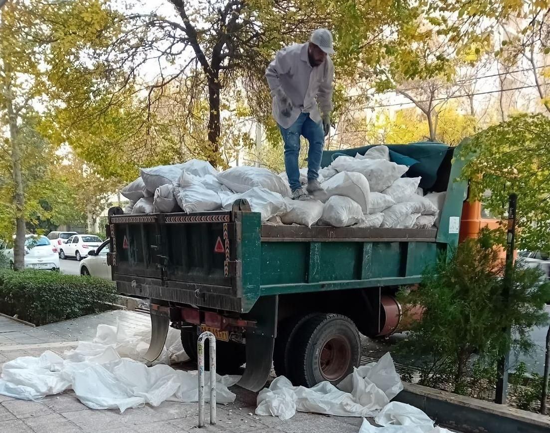 حمل نخاله ماسه آجر پوکه مصالح خاورکمپرسی کل تهران|خدمات حمل و نقل|تهران, پاسداران|دیوار