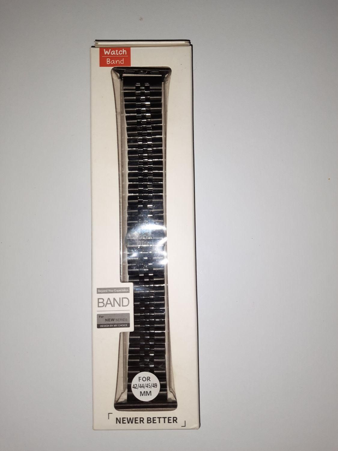 بند فلزی مشکی ساعت هوشمند آکبند|ساعت|بوشهر, |دیوار