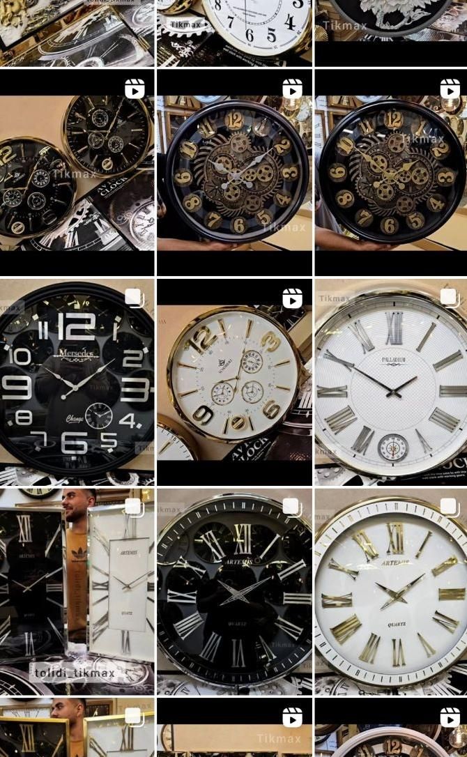 جذاب ترین مدلهای روز در نمایندگی اورجینال|ساعت دیواری و تزئینی|اصفهان, شیخ اشراق|دیوار