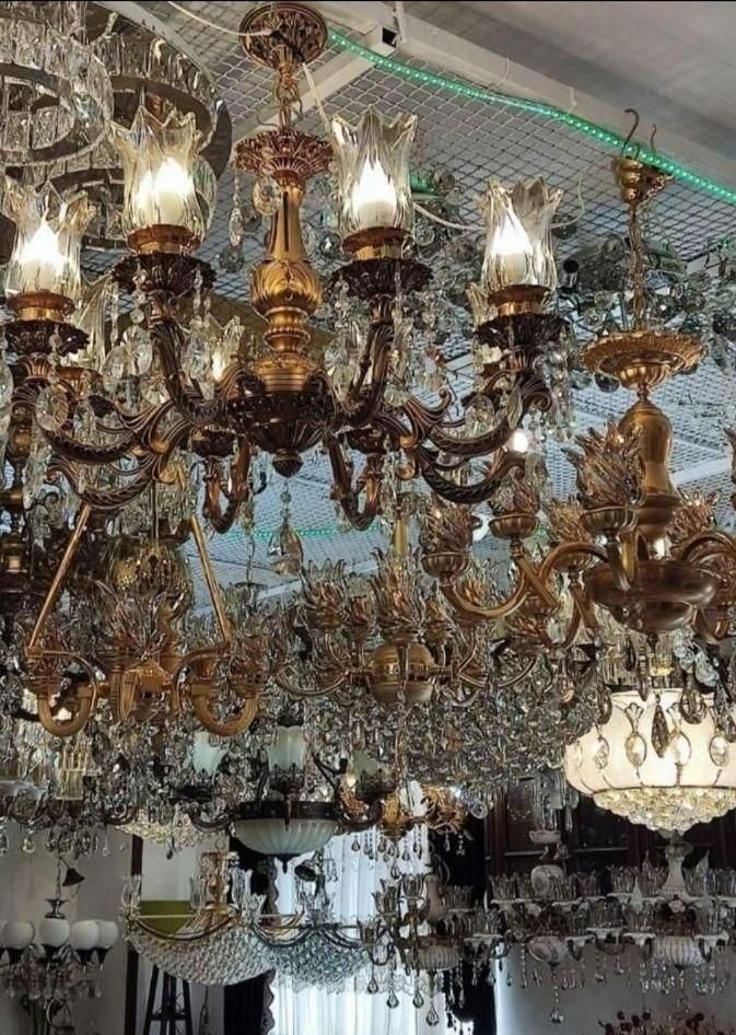 لوستر تعدادی تک شده بمدت محدود|لوستر و چراغ آویز|شیراز, شهرک گلستان|دیوار