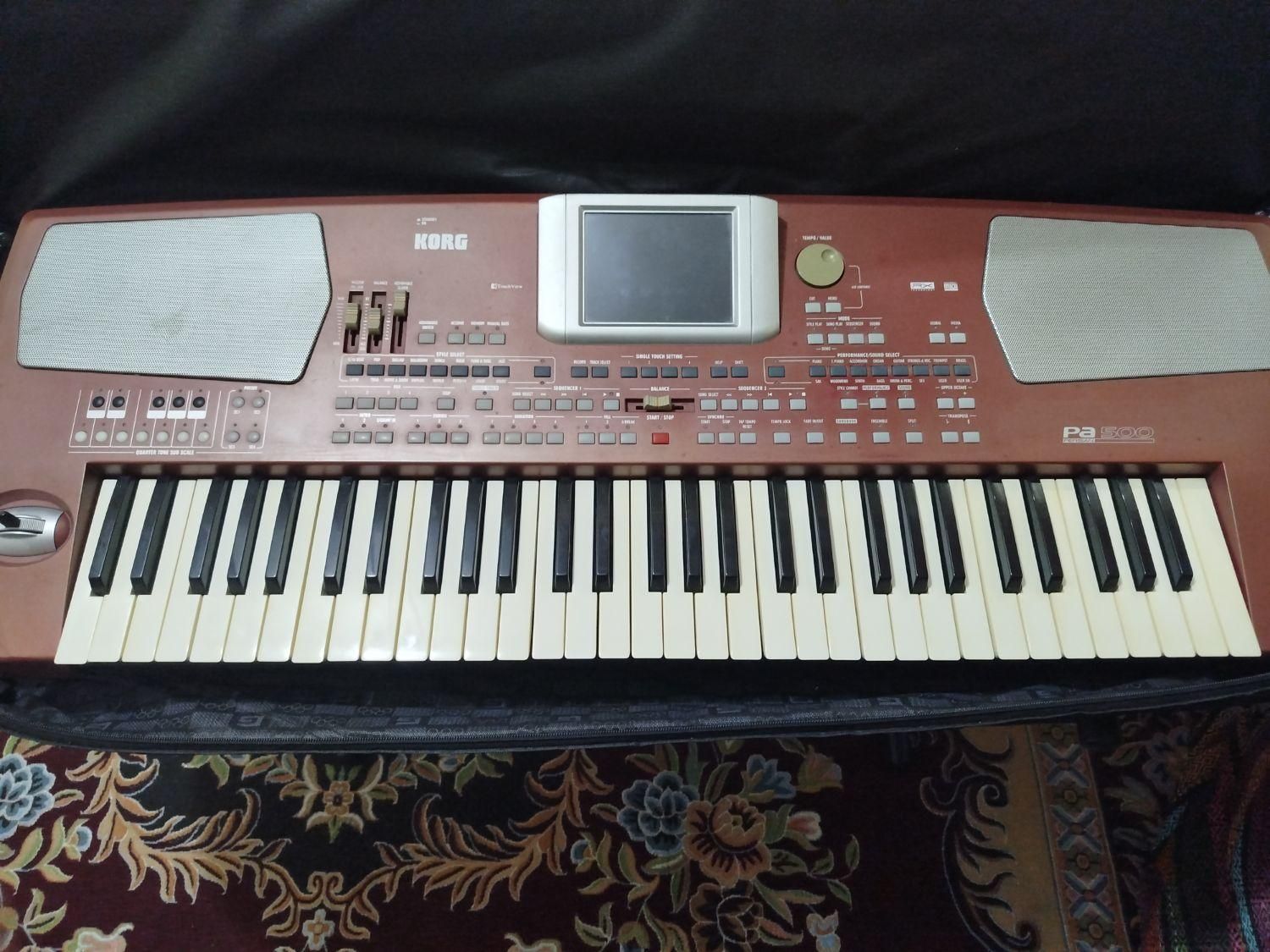 کیبورد کرگ PA500 پرشین در حد نو|پیانو، کیبورد، آکاردئون|گرگان, |دیوار