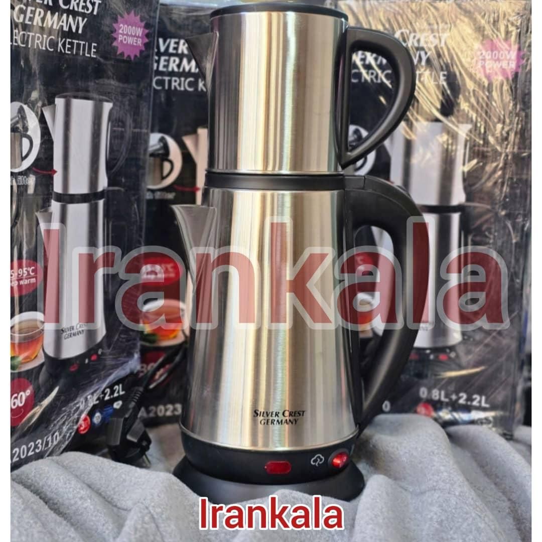 چای ساز سیلورکرست اصلی وارمر دار چایساز استیل|سماور، چای‌ساز، قهوه‌ساز|تهران, آبشار|دیوار