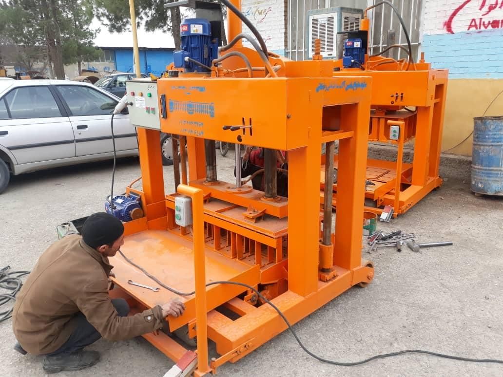 نه قالبه بلوک زن ۵قالبه جدول زن مخلوط کن|ماشین‌آلات صنعتی|گرگان, |دیوار