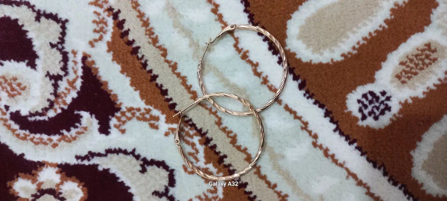 گوشواره حلقه‌ای   رنگ ثابت|بدلیجات|مشهد, پنجتن|دیوار