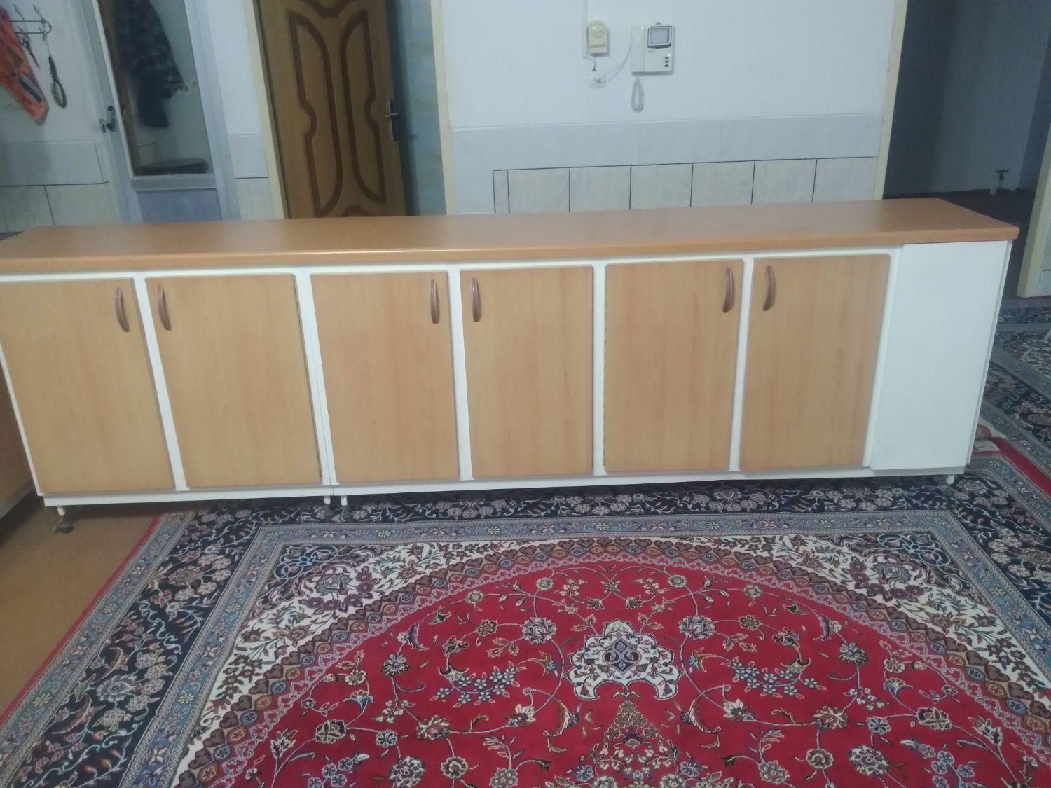 میز اپن یا کابینت|بوفه، ویترین، کنسول|مبارکه, |دیوار