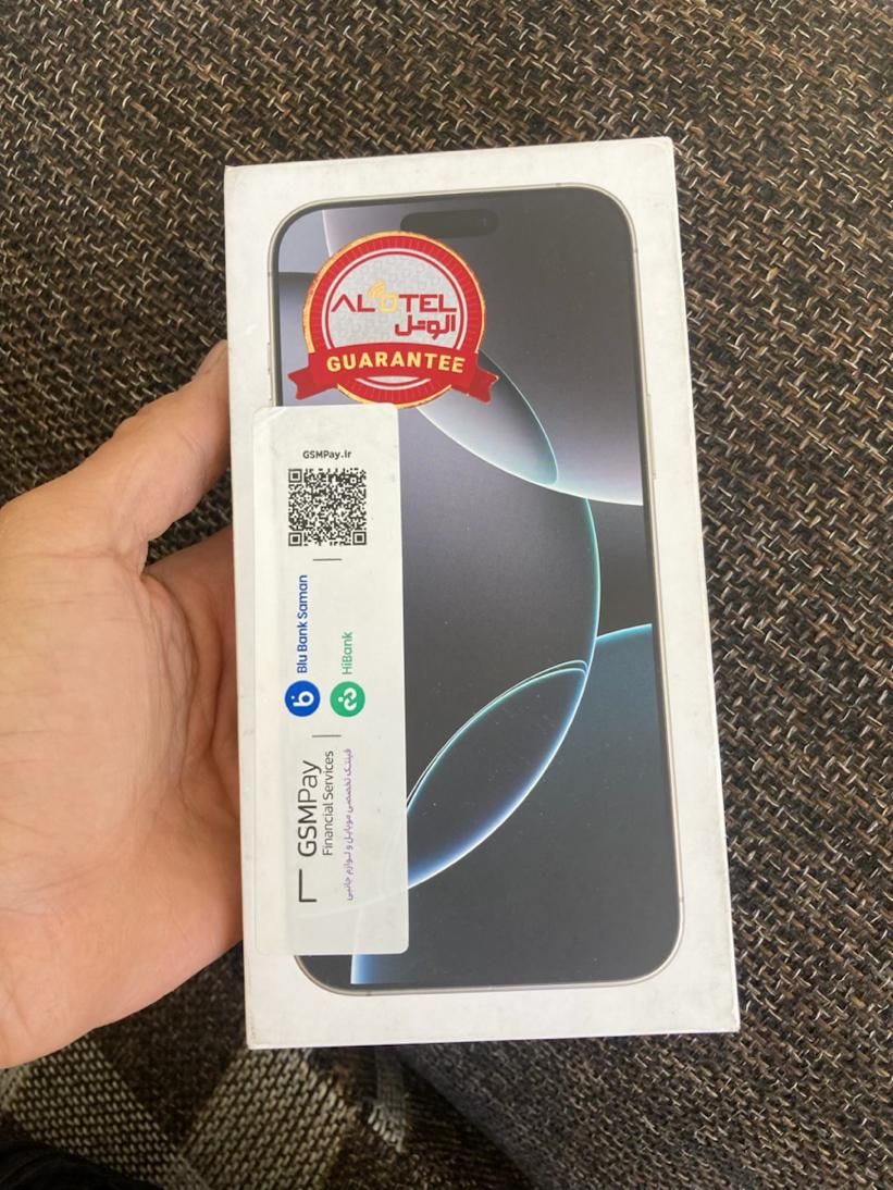 اپل iPhone 16 Pro Max با حافظهٔ ۲۵۶ گیگابایت|موبایل|بیرجند, |دیوار