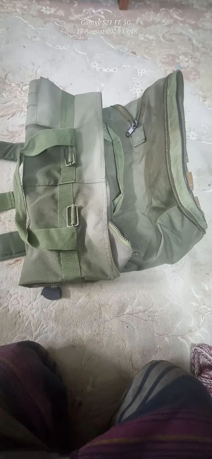 فروش کوله‌پشتی کوهنوردی برزنتی طبقاتی کمری|کوهنوردی و کمپینگ|تهران, نیروی هوایی (پیروزی)|دیوار