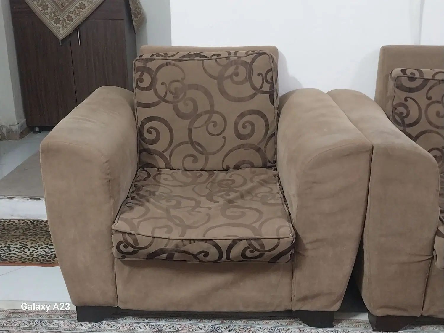 مبل راحتی نیم ست|مبلمان خانگی و میز عسلی|مشهد, حجاب (شهرک غرب)|دیوار
