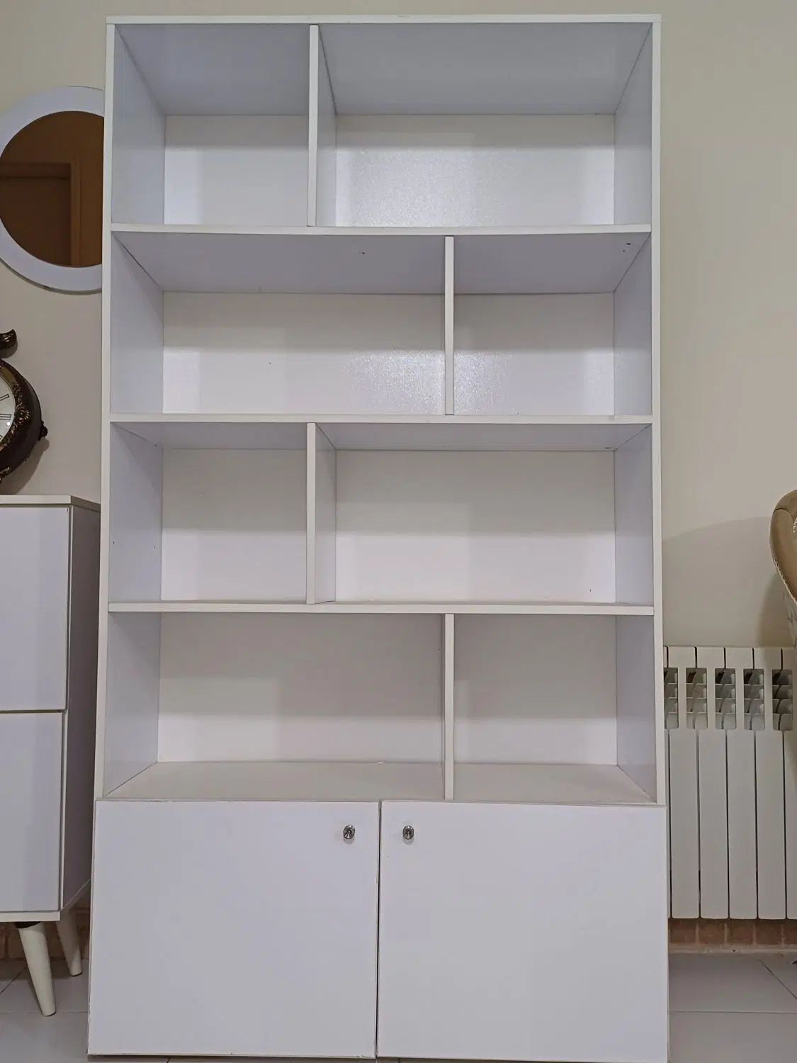 کتابخونه تمام ام دی اف|کتابخانه، شلف، قفسه‌های دیواری|کرج, باغستان|دیوار