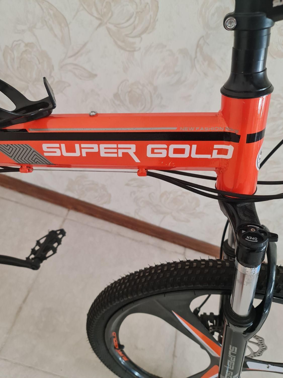 دوچرخه تاشو ۲۶ سوپر گلد نو|دوچرخه، اسکیت، اسکوتر|تهران, جی|دیوار