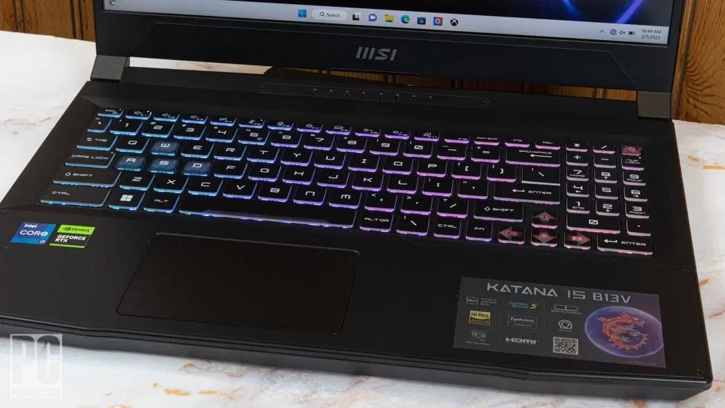 لپتاپ گیمینگ msi، نسل ۱۳ i7، گرافیک RTX 4060|رایانه همراه|تهران, نازی‌آباد|دیوار