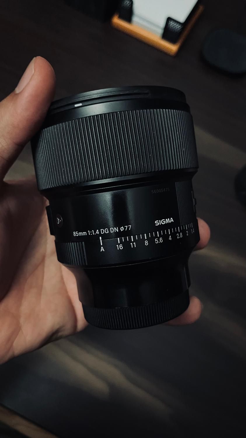 لنز سیگما آرت 85mm f1.4 DG DN برای سونی|دوربین عکاسی و فیلم‌برداری|تهران, چیتگر|دیوار