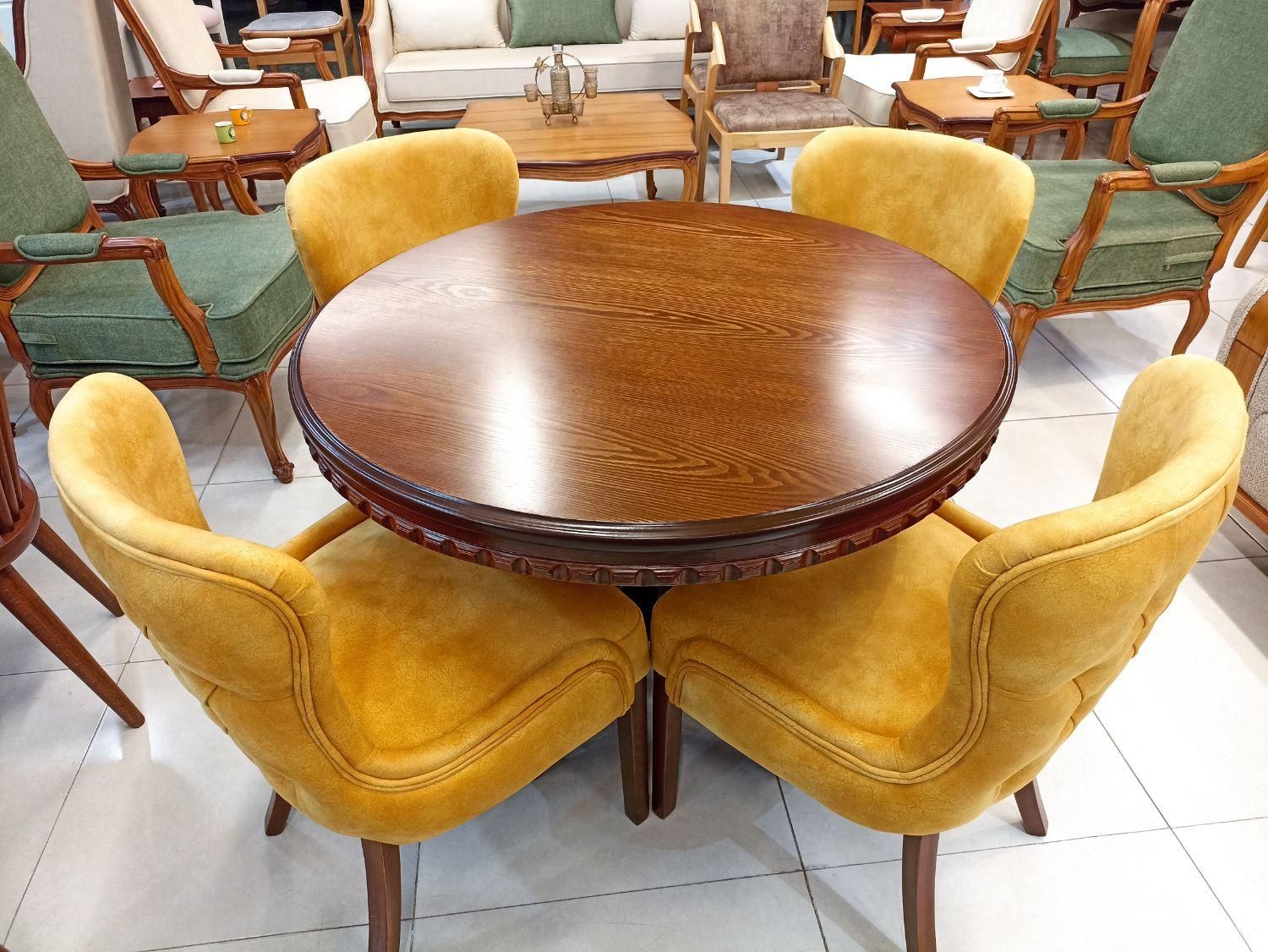 میز ناهارخوری چستر|میز و صندلی غذاخوری|قزوین, |دیوار