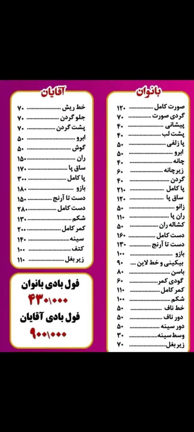 به روز ترین لیزرها با قیمت استثنایی در رامهرمز|خدمات آرایشگری و زیبایی|رامهرمز, |دیوار