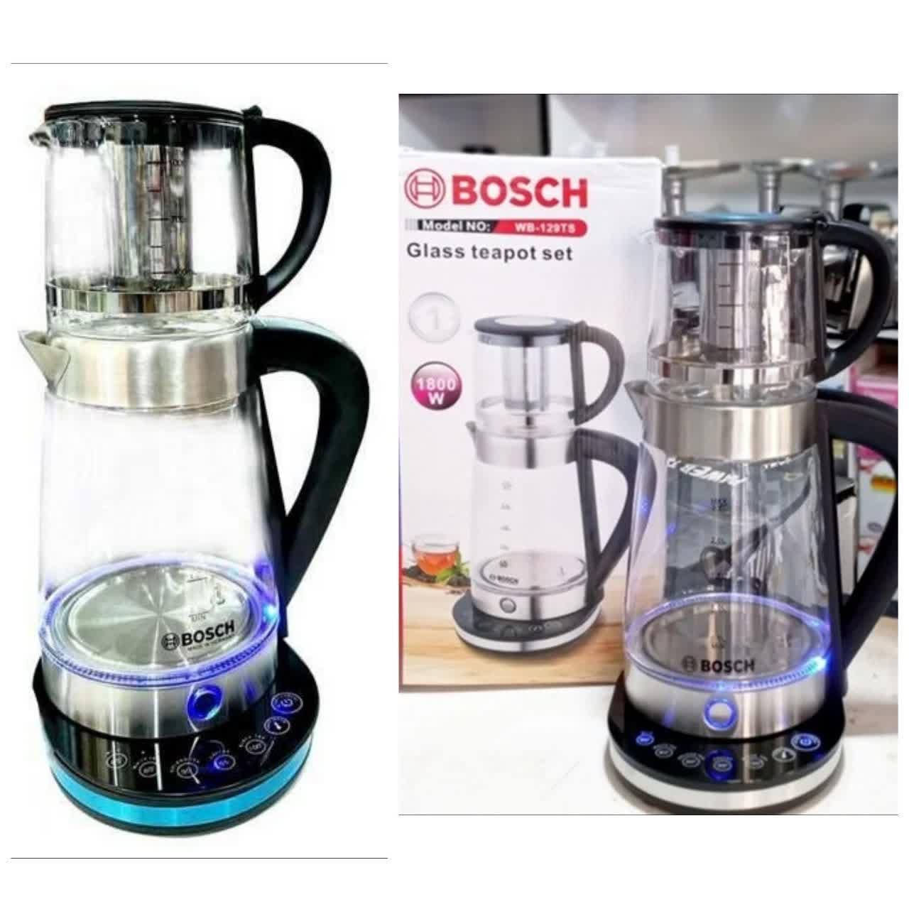 چای ساز دجیتال لَمسی بوش آلمان چایی ساز روهم بزرگ|سماور، چای‌ساز، قهوه‌ساز|یزد, |دیوار