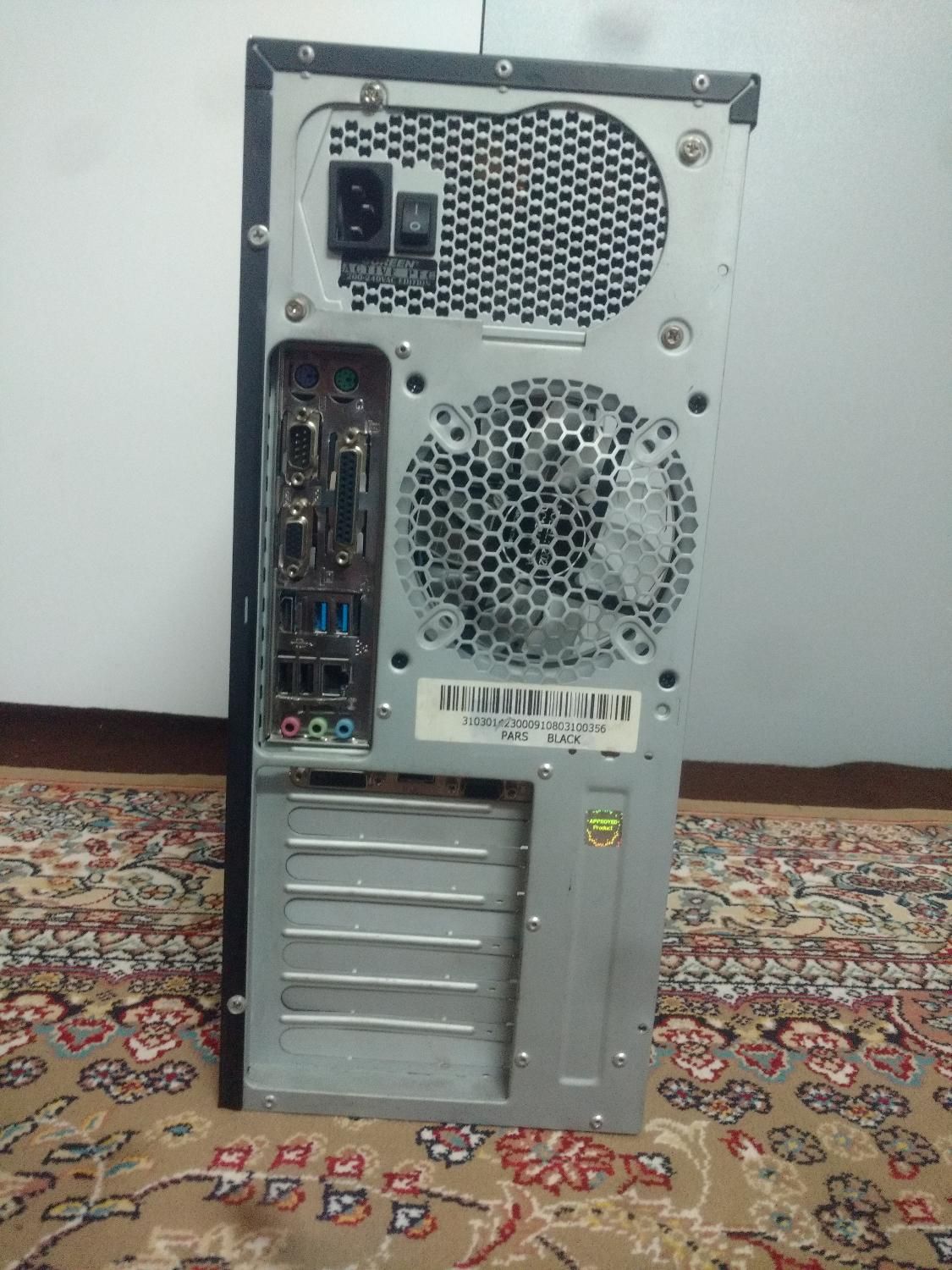 کیس i5 رم 16 گرافیک 2 هارد 1ترا SSD 128|رایانه رومیزی|تهران, گمرک|دیوار