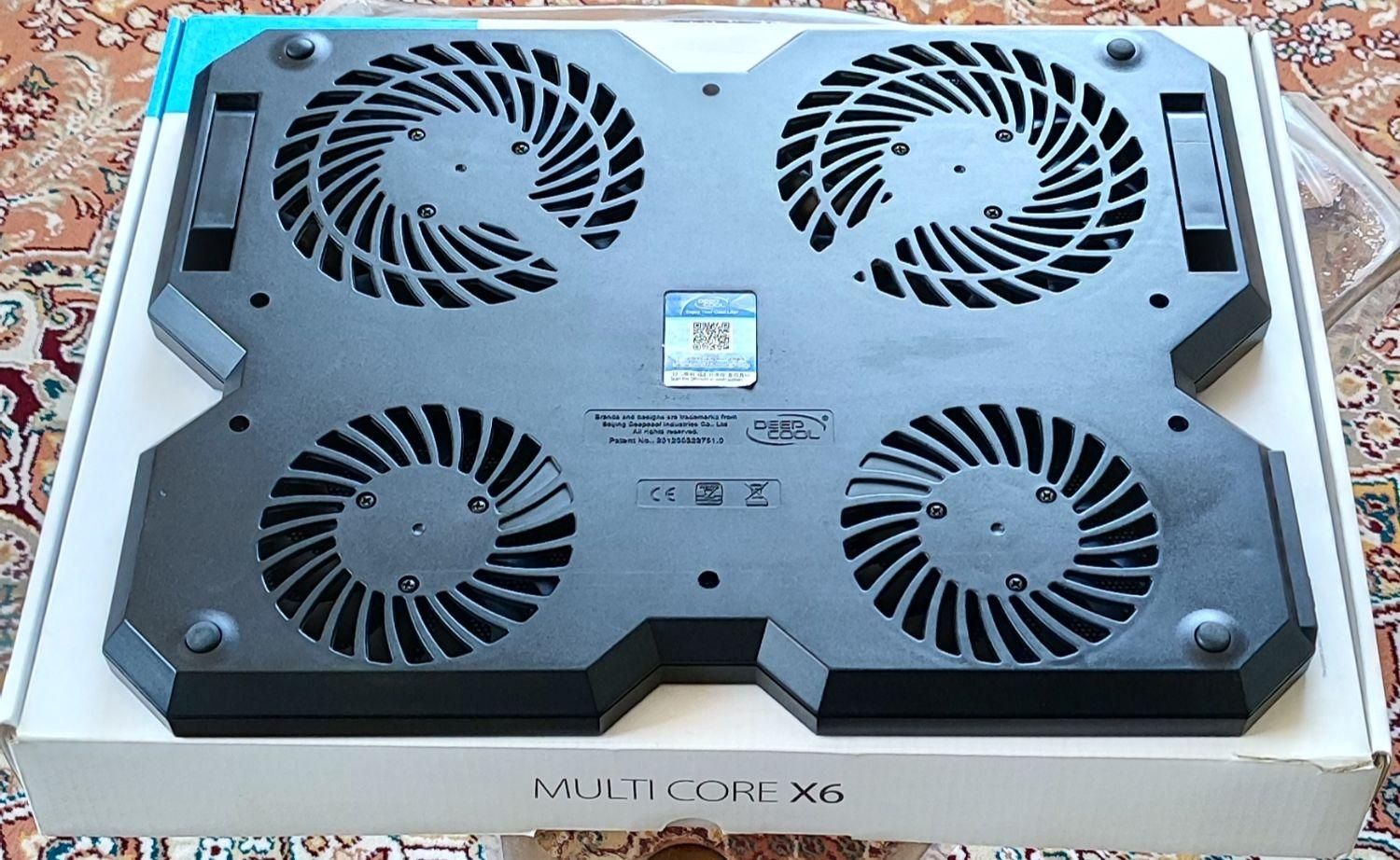 خنک کننده لپ تاپ (کول پد) Multi core X6 Deep cool|قطعات و لوازم جانبی رایانه|سردشت, |دیوار