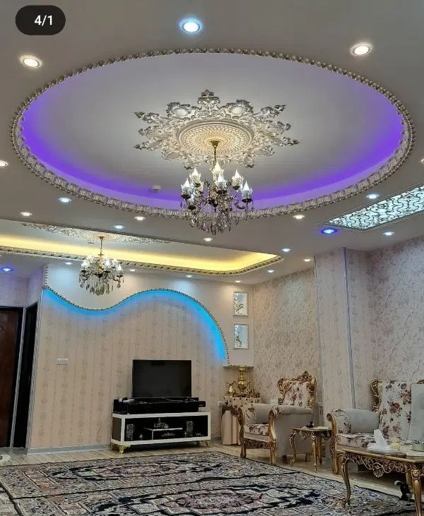 گچبری پتینه کاری نقاشی ساختمان وکناف کاری|مصالح و تجهیزات ساختمان|پارس‌آباد, |دیوار