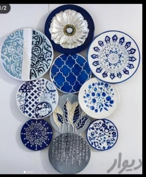 دیوارکوب سفالی|تابلو، نقاشی، عکس|شیراز, باغ تخت|دیوار