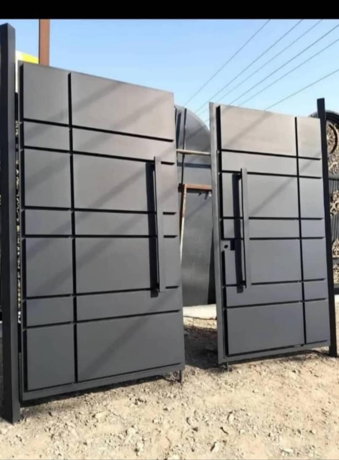 فروش انواع درب حیاط .ویلا.باغ .اماده تحویل|مصالح و تجهیزات ساختمان|لامرد, |دیوار