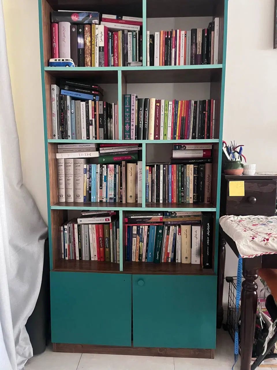 دو عدد کتاب خانه چوبی|کتابخانه، شلف، قفسه‌های دیواری|تهران, جمال‌زاده|دیوار