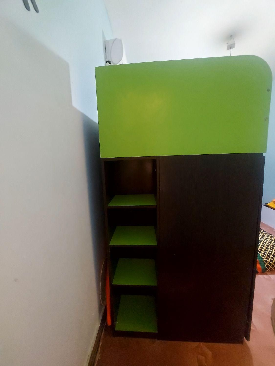 تخت دوطبقه کمد و باکس دار|تخت و سرویس خواب|آبادان, |دیوار